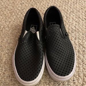 black vans with stars